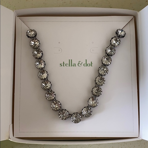 ππStella & Dot Vintage Crystal Necklaceππ - Picture 7 of 10